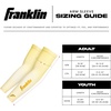 image:imageFranklin Sports Baseball Arm Sleeves  Baseball  Softball Arm Compression Sleeves for Boys  Girls  Multiple ColorsVanillaGold