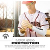 image:imageFranklin Sports Baseball Arm Sleeves  Baseball  Softball Arm Compression Sleeves for Boys  Girls  Multiple ColorsWhite