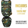 image:imageFranklin Sports Baseball Elbow Guard  PRT Series Adult and Youth Baseball  Softball Elbow Shield for BattingCamoGold