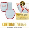 image:imageFranklin Sports Baseball Elbow Guard  PRT Series Adult and Youth Baseball  Softball Elbow Shield for BattingCarolina BlueRed
