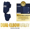 image:imageFranklin Sports Baseball Elbow Guard  PRT Series Adult and Youth Baseball  Softball Elbow Shield for BattingNavy