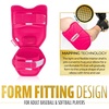 image:imageFranklin Sports Baseball Elbow Guard  PRT Series Adult and Youth Baseball  Softball Elbow Shield for BattingOptic Pink