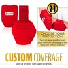 image:imageFranklin Sports Baseball Elbow Guard  PRT Series Adult and Youth Baseball  Softball Elbow Shield for BattingRed