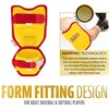 image:imageFranklin Sports Baseball Elbow Guard  PRT Series Adult and Youth Baseball  Softball Elbow Shield for BattingYellowRed
