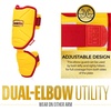 image:imageFranklin Sports Baseball Elbow Guard  PRT Series Adult and Youth Baseball  Softball Elbow Shield for BattingYellowRed