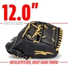 image:imageFranklin Sports Baseball Glove  Proflex Adult Baseball  Softball Glove  Outfield  Infield  Right and Left HandRight Hand Throw