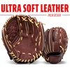image:imageFranklin Sports Baseball Gloves  RTP Pro Adult  Kids Baseball Mitt  Outfield  Infield GlovesBrown