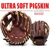 image:imageFranklin Sports Baseball Gloves  RTP Pro Adult  Kids Baseball Mitt  Outfield  Infield GlovesBrown