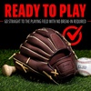 image:imageFranklin Sports Baseball Gloves  RTP Pro Adult  Kids Baseball Mitt  Outfield  Infield GlovesBrown