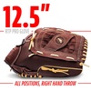 image:imageFranklin Sports Baseball Gloves  RTP Pro Adult  Kids Baseball Mitt  Outfield  Infield GlovesBrown