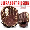 image:imageFranklin Sports Baseball Gloves  RTP Pro Adult  Kids Baseball Mitt  Outfield  Infield GlovesBrown