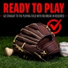 image:imageFranklin Sports Baseball Gloves  RTP Pro Adult  Kids Baseball Mitt  Outfield  Infield GlovesBrown