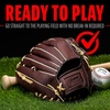 image:imageFranklin Sports Baseball Gloves  RTP Pro Adult  Kids Baseball Mitt  Outfield  Infield GlovesBrown