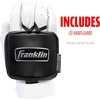image:imageFranklin Sports Baseball Hand Guard  Adult Protective Hand Shield for Hitting  Lefty  Righty Hitters  Baseball  Softball Batting Protector for Adults  Black  GX1 LT