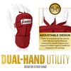 image:imageFranklin Sports Baseball Hand and Wrist Guard  PRT LG Series Adult Protector for Batting  Protective Shield for Right and Left Hand Hitters  One Size  AdultBurgundy