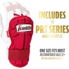image:imageFranklin Sports Baseball Hand and Wrist Guard  PRT LG Series Adult Protector for Batting  Protective Shield for Right and Left Hand Hitters  One Size  AdultRed