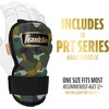 image:imageFranklin Sports Baseball Hand and Wrist Guard  PRT LG Series Adult Protector for Batting  Protective Shield for Right and Left Hand Hitters  One Size  AdultCamoGold