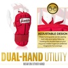 image:imageFranklin Sports Baseball Hand and Wrist Guard  PRT LG Series Adult Protector for Batting  Protective Shield for Right and Left Hand Hitters  One Size  AdultRed