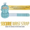 image:imageFranklin Sports Baseball Hand and Wrist Guard  PRT LG Series Adult Protector for Batting  Protective Shield for Right and Left Hand Hitters  One Size  AdultCarolina Blue