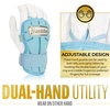 image:imageFranklin Sports Baseball Hand and Wrist Guard  PRT LG Series Adult Protector for Batting  Protective Shield for Right and Left Hand Hitters  One Size  AdultCarolina Blue