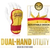 image:imageFranklin Sports Baseball Hand and Wrist Guard  PRT LG Series Adult Protector for Batting  Protective Shield for Right and Left Hand Hitters  One Size  AdultYellowRed