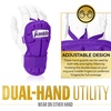 image:imageFranklin Sports Baseball Hand and Wrist Guard  PRT LG Series Adult Protector for Batting  Protective Shield for Right and Left Hand Hitters  One Size  AdultPurple