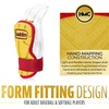 image:imageFranklin Sports Baseball Hand and Wrist Guard  PRT LG Series Adult Protector for Batting  Protective Shield for Right and Left Hand Hitters  One Size  AdultYellowRed