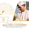 image:imageFranklin Sports Baseball Hat  Baseball  Softball Hats for Men  Women  Adult Hat  One Size Fits MostVanillaGold