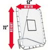 image:imageFranklin Sports Baseball Rebounder Net  Baseball Pitchback Net  Throwing Trainer  All Angle Bounce Back Return  MultiPosition Fielding  Throwing Aid