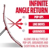 image:imageFranklin Sports Baseball Rebounders  Pitchback Nest  Pitch Return Trainer  Rebound Net with Attachable Pitching Target All Angle Fielding Rebound Net for Grounders  Pop Flies68 x 44 inch