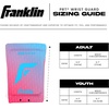 image:imageFranklin Sports Baseball Softball Protective Wrist Guard  Adult PRT Series Wrist Shield for Fielding  Protective Gear Equipment  Right Left ArmCotton Candy