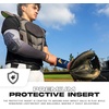 image:imageFranklin Sports Baseball Softball Protective Wrist Guard  Adult PRT Series Wrist Shield for Fielding  Protective Gear Equipment  Right Left ArmNavy