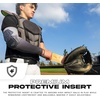 image:imageFranklin Sports Baseball Softball Protective Wrist Guard  Adult PRT Series Wrist Shield for Fielding  Protective Gear Equipment  Right Left ArmVanilla