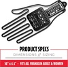 image:imageFranklin Sports Batting Glove Aerator Inserts  Dries Sweat  Eliminates Odor  Fits Baseball Softball Football Golf  Work Gloves  Adult  Kids SizesAdult Pack of 6