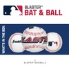 image:imageFranklin Sports Blaster Plastic Baseball Bat  Ball Set  Youth 32 Toy Bat  Official Stitched 70mm Lightweight BallReplacement Balls