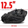 image:imageFranklin Sports CTZ5000 Baseball Gloves  Adult  Youth Fielding Gloves  Catchers Mitts  Multiple Styles  ColorsBlack Chrome