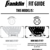 image:imageFranklin Sports CTZ5000 Baseball Gloves  Adult  Youth Fielding Gloves  Catchers Mitts  Multiple Styles  ColorsBlack Chrome