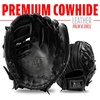 image:imageFranklin Sports CTZ5000 Baseball Gloves  Adult  Youth Fielding Gloves  Catchers Mitts  Multiple Styles  ColorsBlack Chrome