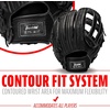 image:imageFranklin Sports CTZ5000 Baseball Gloves  Adult  Youth Fielding Gloves  Catchers Mitts  Multiple Styles  ColorsBlack Chrome