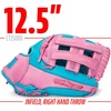image:imageFranklin Sports CTZ5000 Baseball Gloves  Adult  Youth Fielding Gloves  Catchers Mitts  Multiple Styles  ColorsBluePink