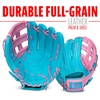 image:imageFranklin Sports CTZ5000 Baseball Gloves  Adult  Youth Fielding Gloves  Catchers Mitts  Multiple Styles  ColorsBluePink