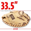 image:imageFranklin Sports CTZ5000 Baseball Gloves  Adult  Youth Fielding Gloves  Catchers Mitts  Multiple Styles  ColorsCamelBrown