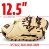 image:imageFranklin Sports CTZ5000 Baseball Gloves  Adult  Youth Fielding Gloves  Catchers Mitts  Multiple Styles  ColorsCamelBrown