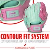 image:imageFranklin Sports CTZ5000 Baseball Gloves  Adult  Youth Fielding Gloves  Catchers Mitts  Multiple Styles  ColorsMintPink