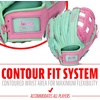 image:imageFranklin Sports CTZ5000 Baseball Gloves  Adult  Youth Fielding Gloves  Catchers Mitts  Multiple Styles  ColorsMintPink