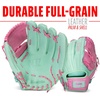 image:imageFranklin Sports CTZ5000 Baseball Gloves  Adult  Youth Fielding Gloves  Catchers Mitts  Multiple Styles  ColorsMintPink