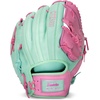 image:imageFranklin Sports CTZ5000 Baseball Gloves  Adult  Youth Fielding Gloves  Catchers Mitts  Multiple Styles  ColorsMintPink