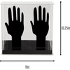 image:imageFranklin Sports Display Case  Memorabilia  UV Protected  Sport Collectibles  Baseball  Batting Gloves  Basketball  Soccer Ball  FootballBatting Gloves