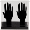 image:imageFranklin Sports Display Case  Memorabilia  UV Protected  Sport Collectibles  Baseball  Batting Gloves  Basketball  Soccer Ball  FootballBatting Gloves