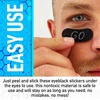 image:imageFranklin Sports Eye Black Stickers for Kids  Customizable Lettering Baseball and Football Eye Black Stickers  White Pencil Included  Includes 24 PairsBlack
